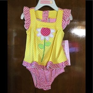 Duck Duck Goose NWT one piece outfit